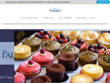Tablet Screenshot of palisadespaper.com
